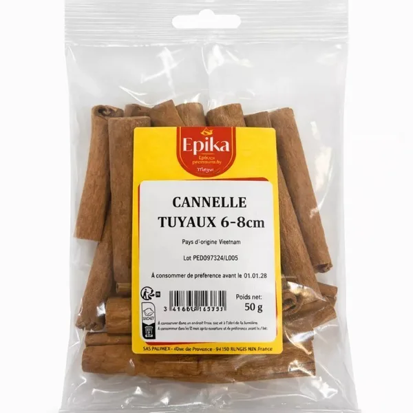 Epika - CINNAMON STICKS 6-8 cm - 15x50g
