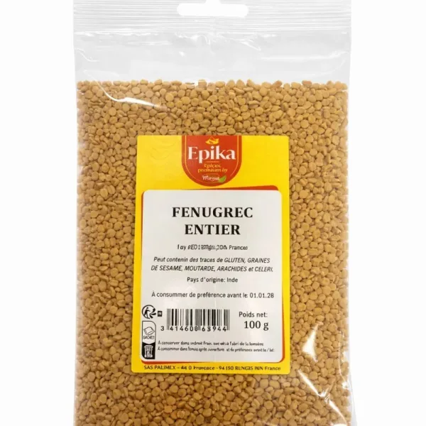 Epika - FENUGREC ENTIER - 20x100g