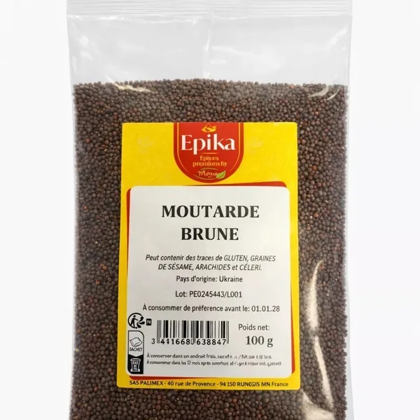 Epika - BROWN MUSTARD - 20x100g