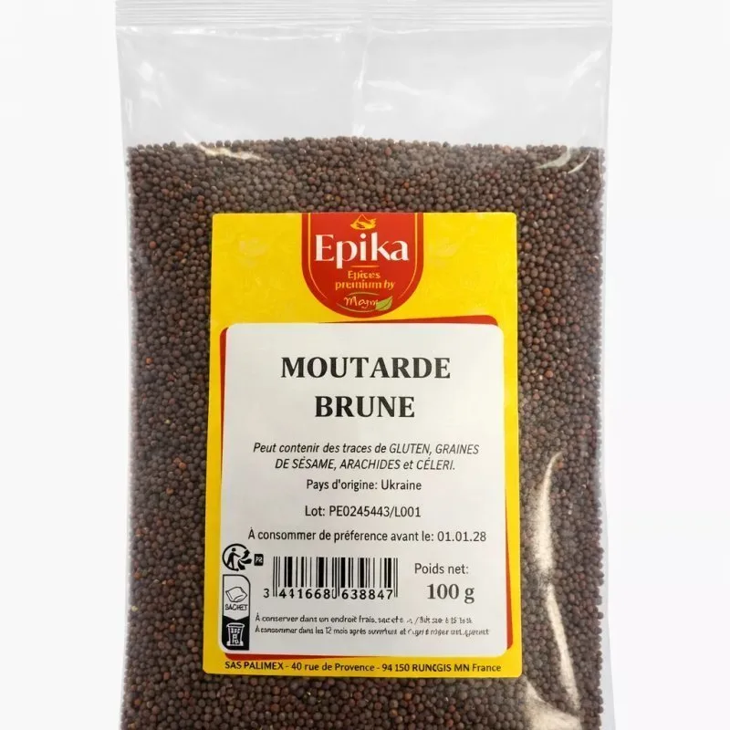 Epika - BROWN MUSTARD - 20x100g
