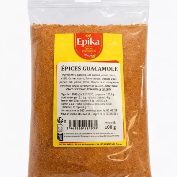 Epika - EPICES GUACAMOLE - 20x100g