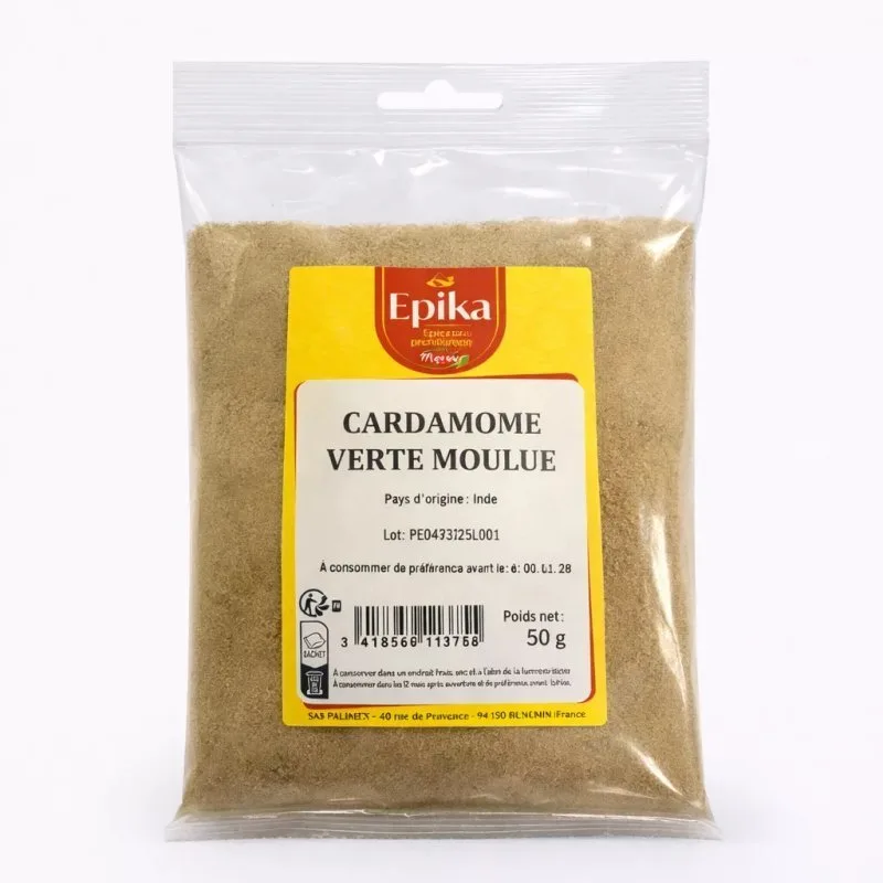 Epika - CARDAMOME VERTE MOULUE - 20x50g