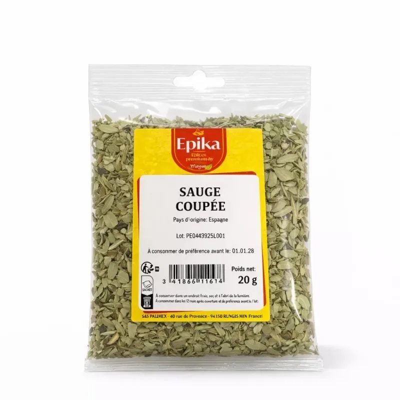 Epika - SAUGE COUPEE - FEUILLE  - 20x20g