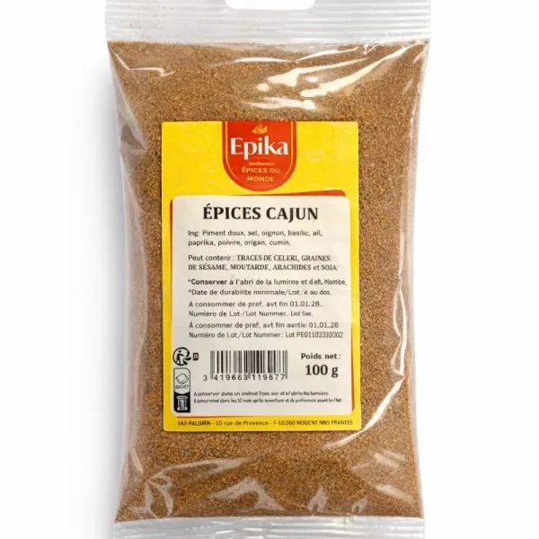 Epika - EPICES CAJUN - 15x100g