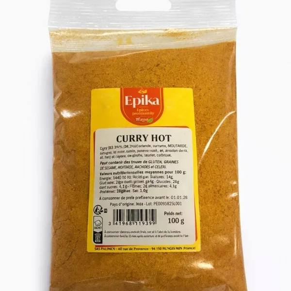 Epika - HOT CURRY - 20x100g