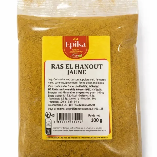 Epika - RAS EL HANOUT JAUNE - 20x100g
