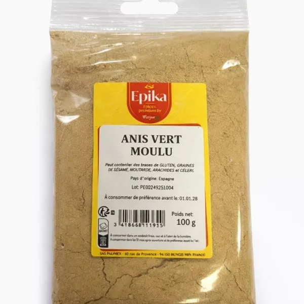 Epika - ANIS VERT MOULU - 20x100g