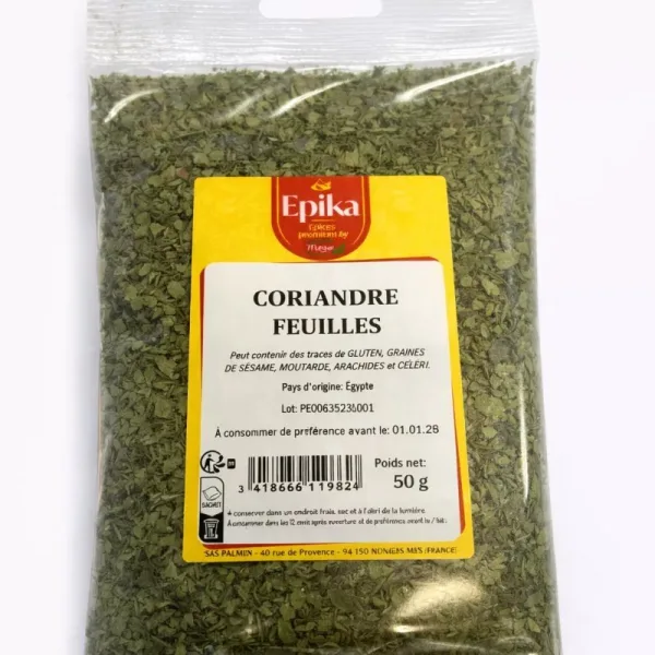 Epika - CORIANDRE FEUILLES - 10x50g