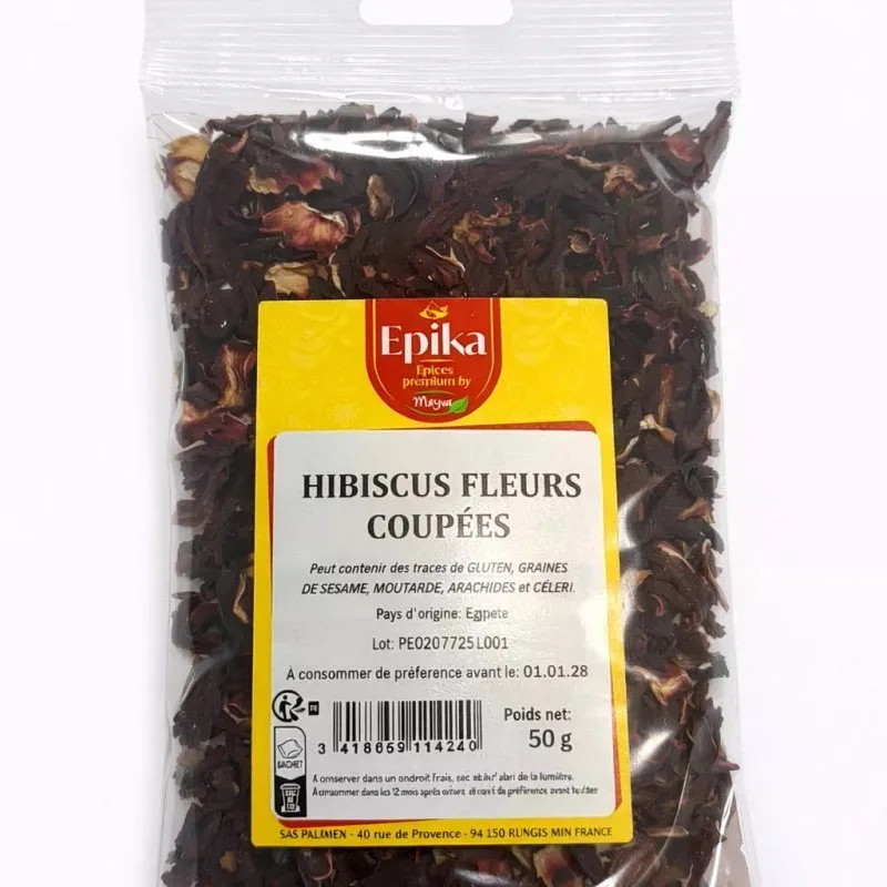 Epika - HIBISCUS FLEURS COUPEES - 15x50g