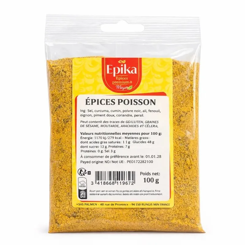 Epika - EPICES POISSON - 20x100g