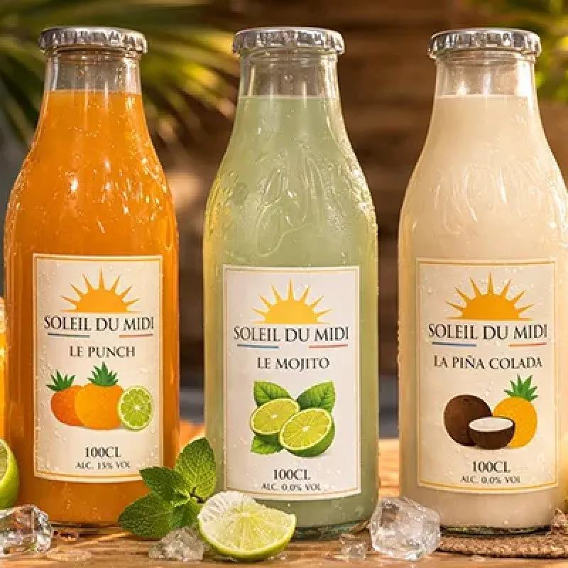 MOCKTAIL - Jus MOJITO - Virgin / sans alcool - 6x1L
