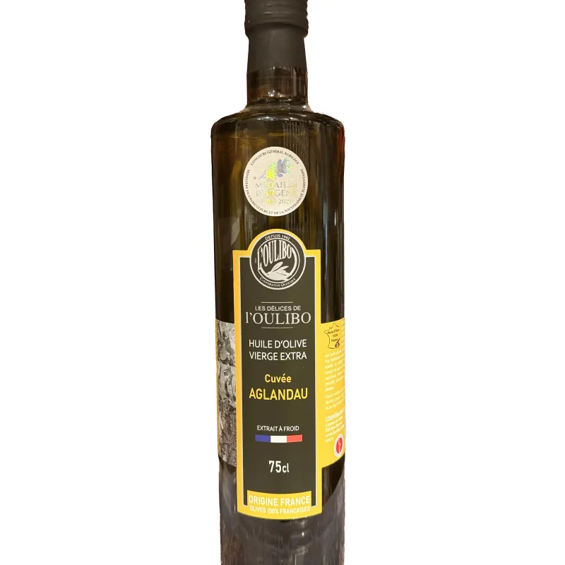 HUILE D'OLIVE CUVEE AGLANDAU - 6x75cl