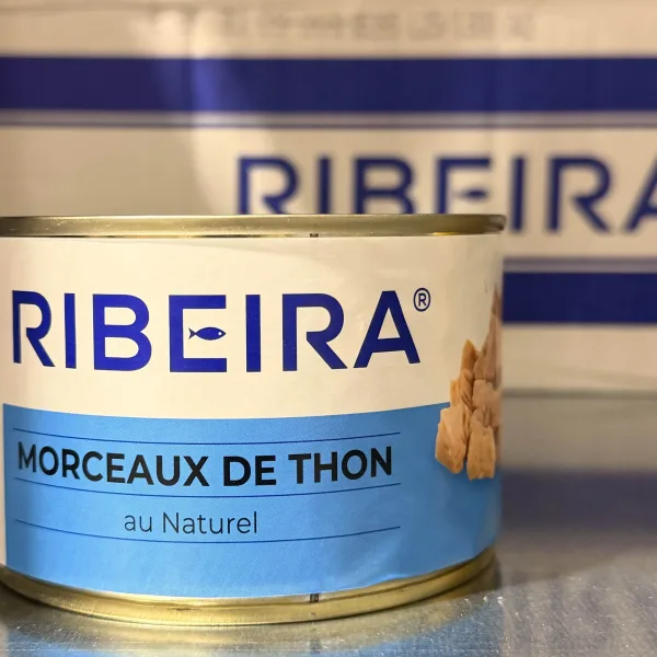 THON NATURE MORCEAU RIBEIRA - 1/2 - 24x400g