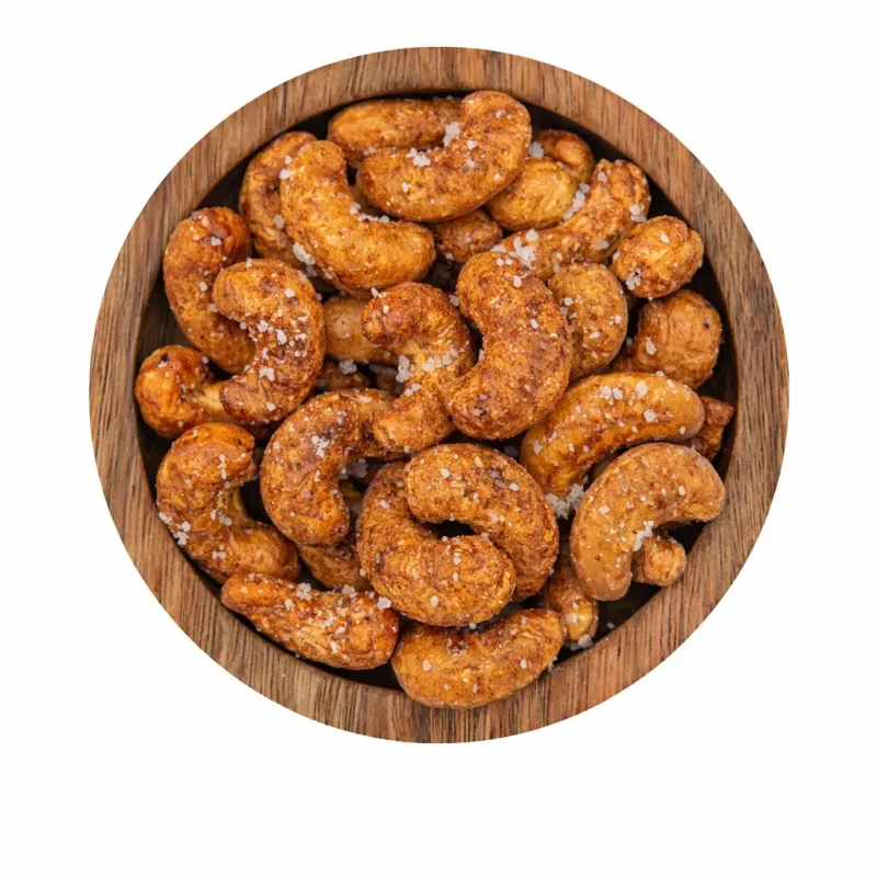 SNACK APERITIF - NOIX DE CAJOU FUMEE & Torréfié au Sel de Guerande - 2,5KG - 2