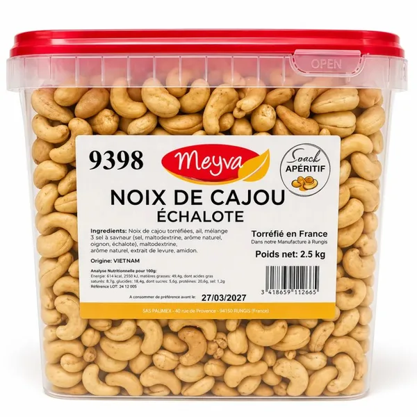 Aperive snack - EChalote cashew nuts - 2.5kg