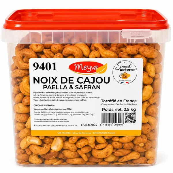 Aperive snack - paella & saffron - 2,5kg