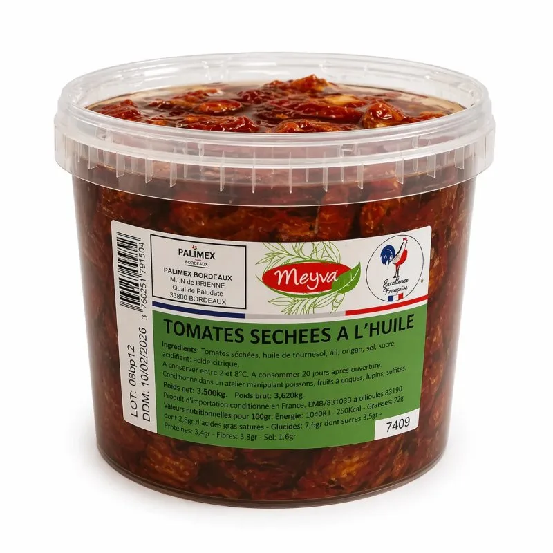 MEYVA - GETROCKNETE TOMATEN IN ÖL - 3.5KG