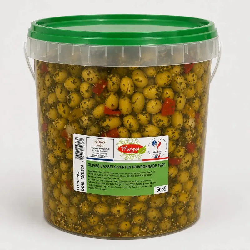 MEYVA OLIVES - PEPPER SPREAD - 10KG - 2