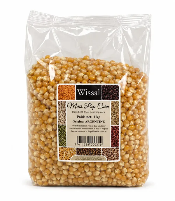WISSAL - CORN POPCORN 12x1kg