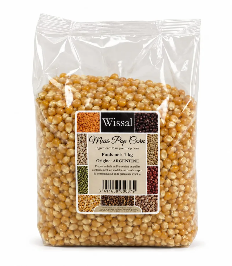 WISSAL - CORN POPCORN 12x1kg