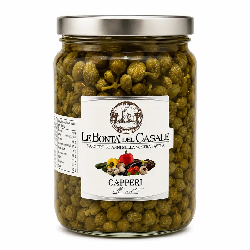 PETITES CAPRES BOCAL 1.7KG - X6