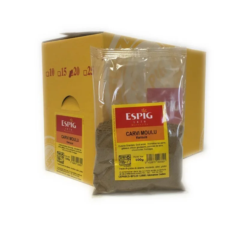 GEMAHLENER BLONDER KÜMMEL KEROUIA - Espig - 20x100g