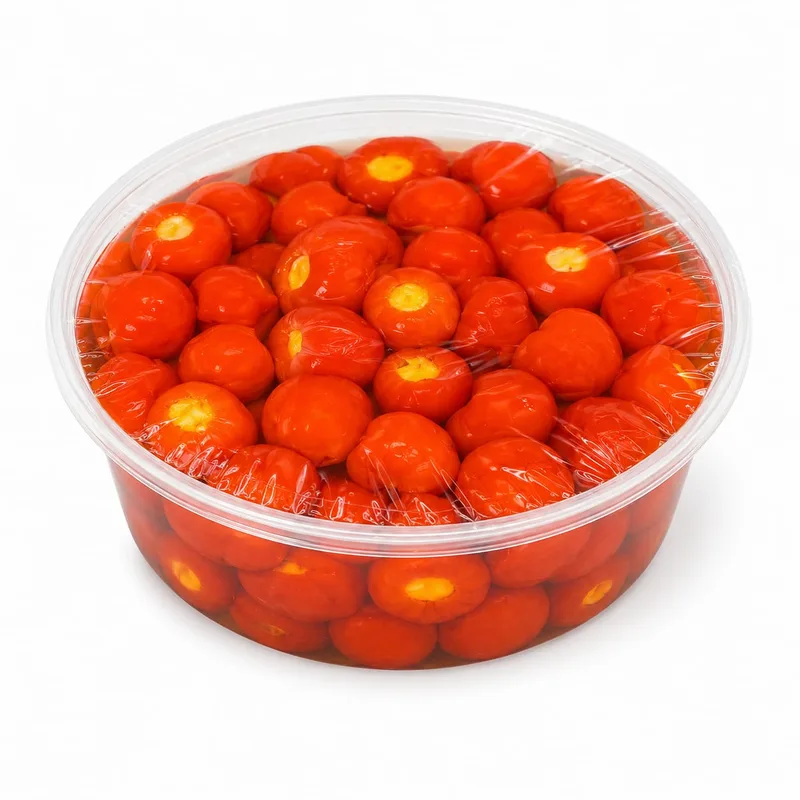 CHEESE STUFFED CHERRY PEPPERS - 2x2KG - Jar price