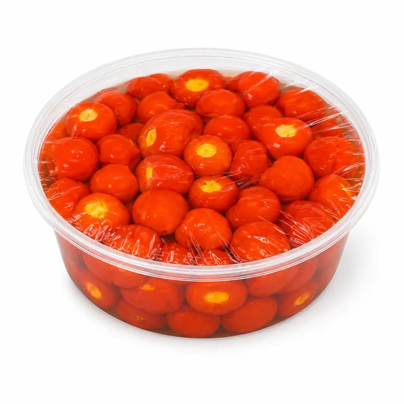 POIVRON CHERRY FARCI FROMAGE - 2x2KG - Prix du bocal