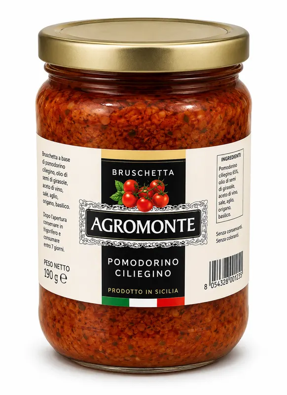 AGROMONTE CREMA RUSTICA - 2x1,7KG - Prix du bocal