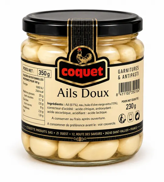 AIL DOUX A L'HUILE D'OLIVE - 12x300g