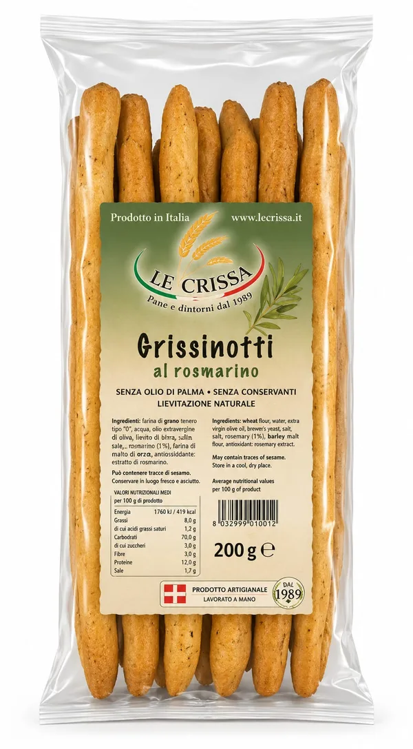 ROSEMARY GRISSINOTTI - 12x200g