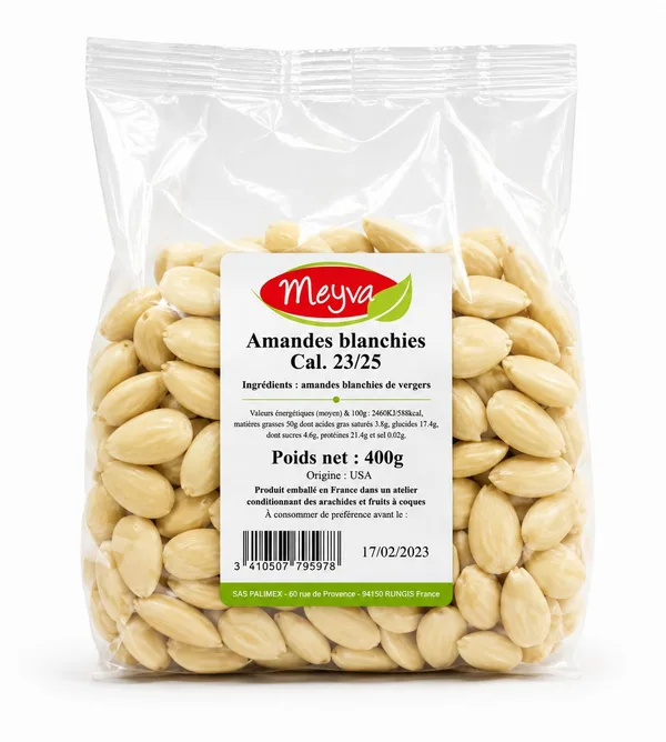 MEYVA - BLANCHIERTE MANDEL 23/25 24X400G