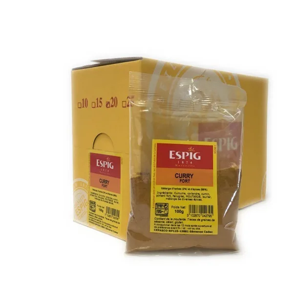 Curry Hot - Carry Fort Fort - Espig - 20x100g