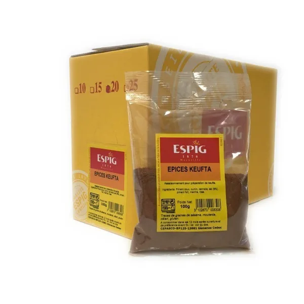 WÜRZMISCHUNG GEWÜRZE KEFTA KEUFTA - Espig - 20x100g