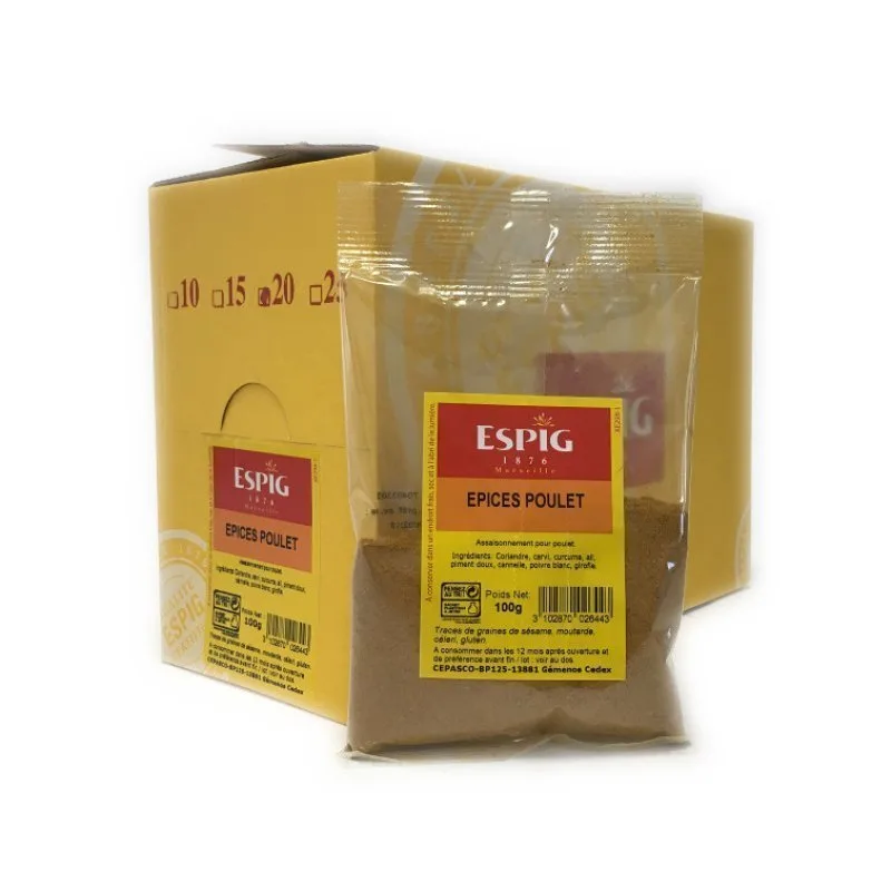 Hähnchengewürze - ESPIG - 20x100g