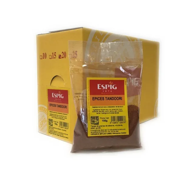 Gewürze Tandoori - ESPIG - 20x100g