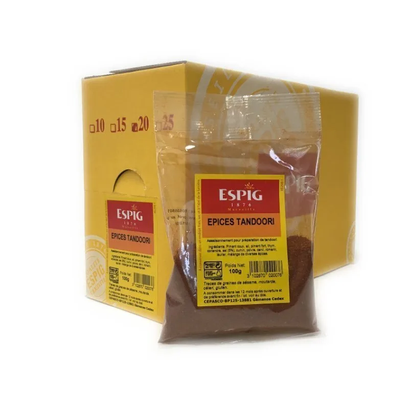 Gewürze Tandoori - ESPIG - 20x100g