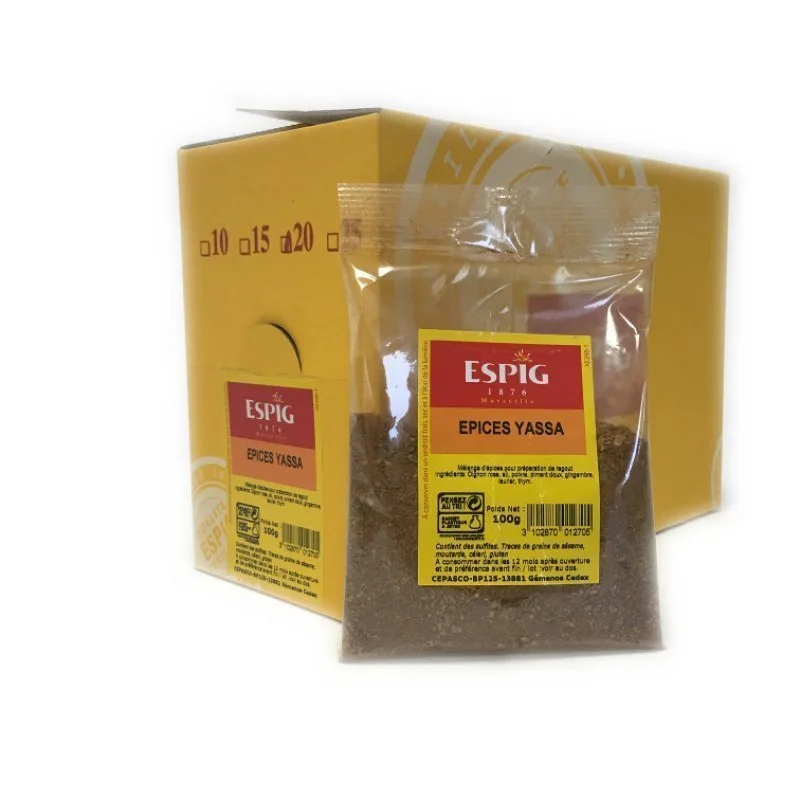 YASSA SPICES - Espig - 20x100g