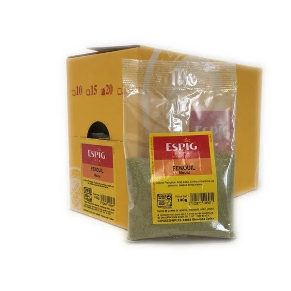 FENCHEL GEMAHLEN - Espig - 20x100g