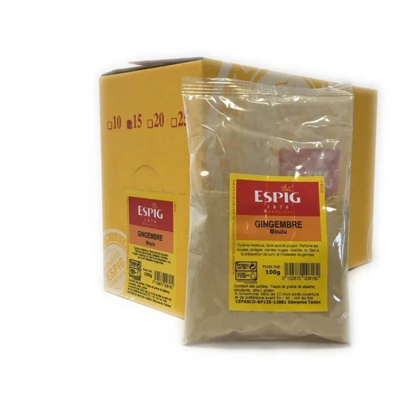 INGWER GEMAHLEN - Espig - 15x100g
