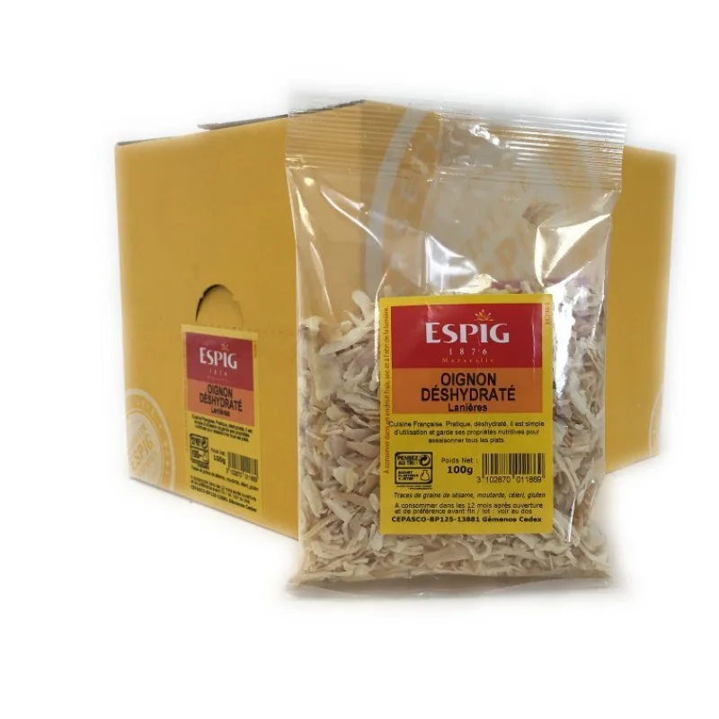 GETROCKNETE ZWIEBEL GANZ - Espig - 15x100g