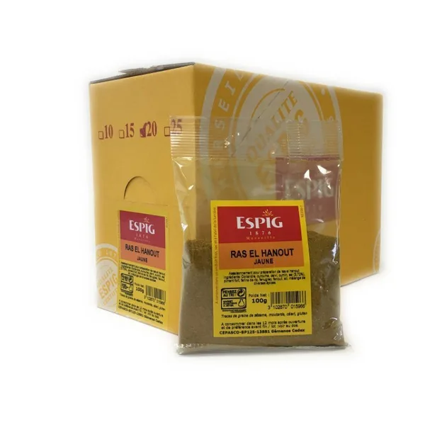 Ras El Hanout Yellow - Espig - 20x100g