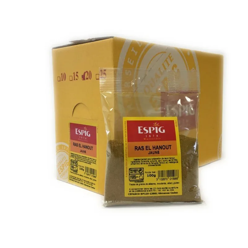 Ras El Hanout Yellow - Espig - 20x100g