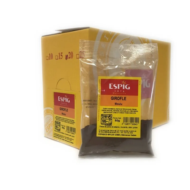 GEWÜRZNELKEN GEMAHLEN - Espig - 20X50G
