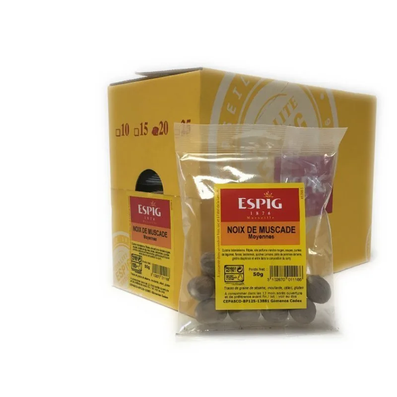 MUSKATNUSS GANZ - Espig - 20x50g