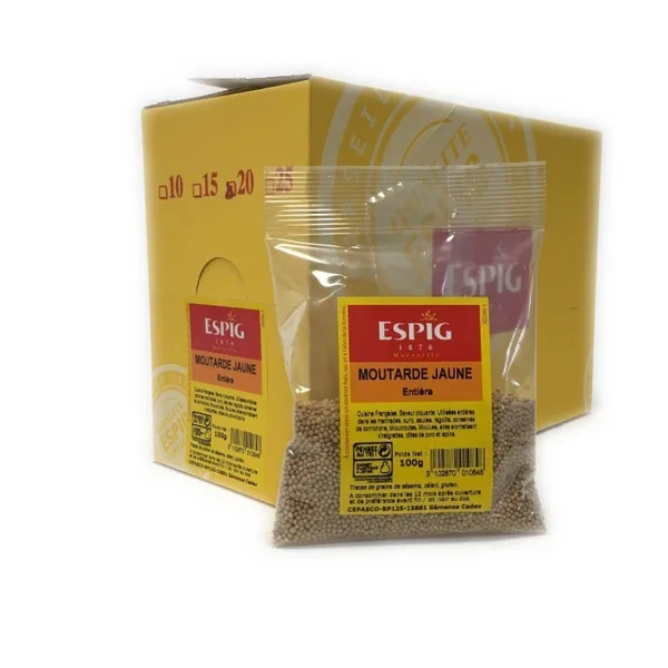 Gelber Senf - ESPIG - 20x100g