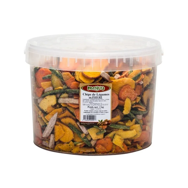 Eimer Meyva - Chips Gemüse Pfeffer 2kg
