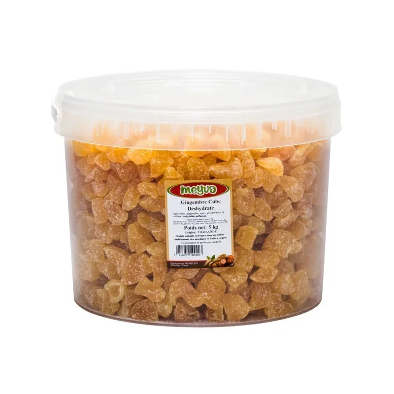 Bucket Meyva - Ginger Deshydrate Cube 5kg