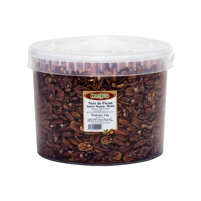 SEAU MEYVA - NOIX DE PECAN CRUE 4KG