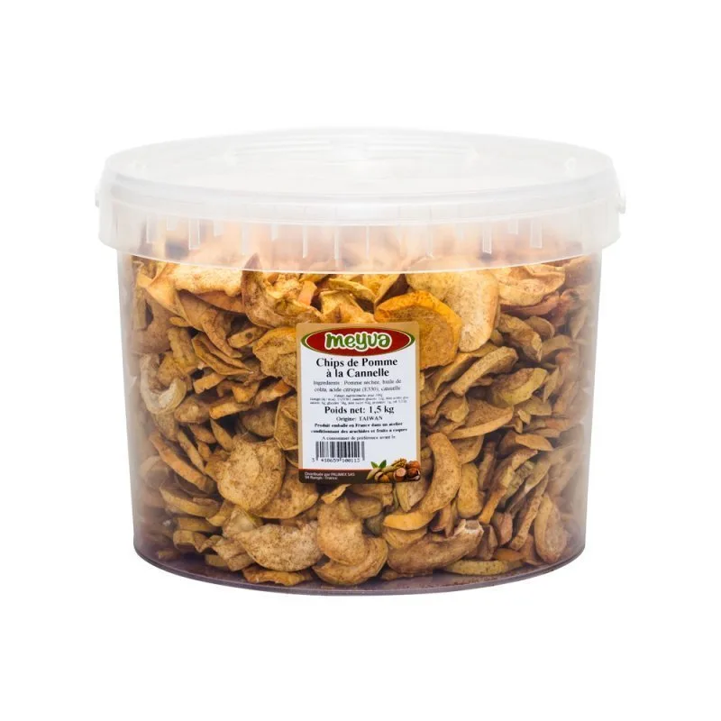SEAU MEYVA - POMME CHIPS CANNELLE 1.5KG